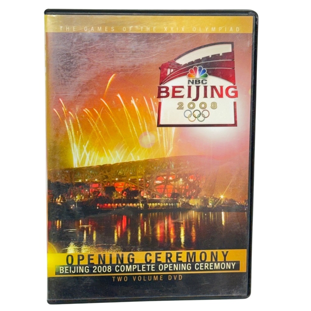 NBC Beijing 2008 Complete Opening Ceremony 2-Disc DVD Set Olympic Games Movie
